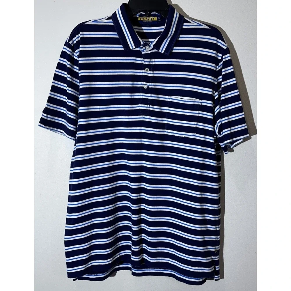 Polo‎ Ralph Lauren Men's Rugby EST. 2004 Vintage Shirt, Size XL Read Description